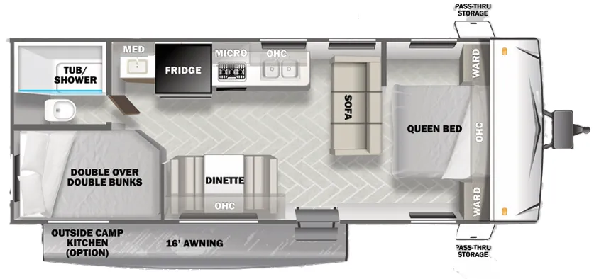 Forest River EVO 268BH exterior