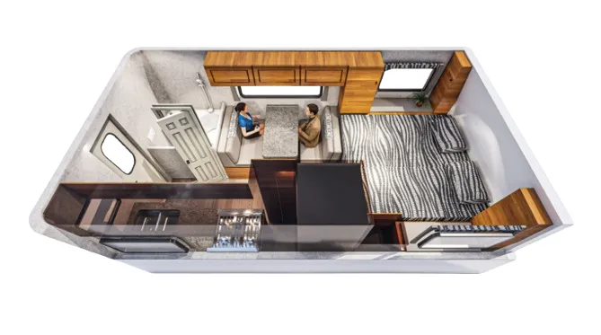Bigfoot 2500 Series 25C9.6LB floor plan