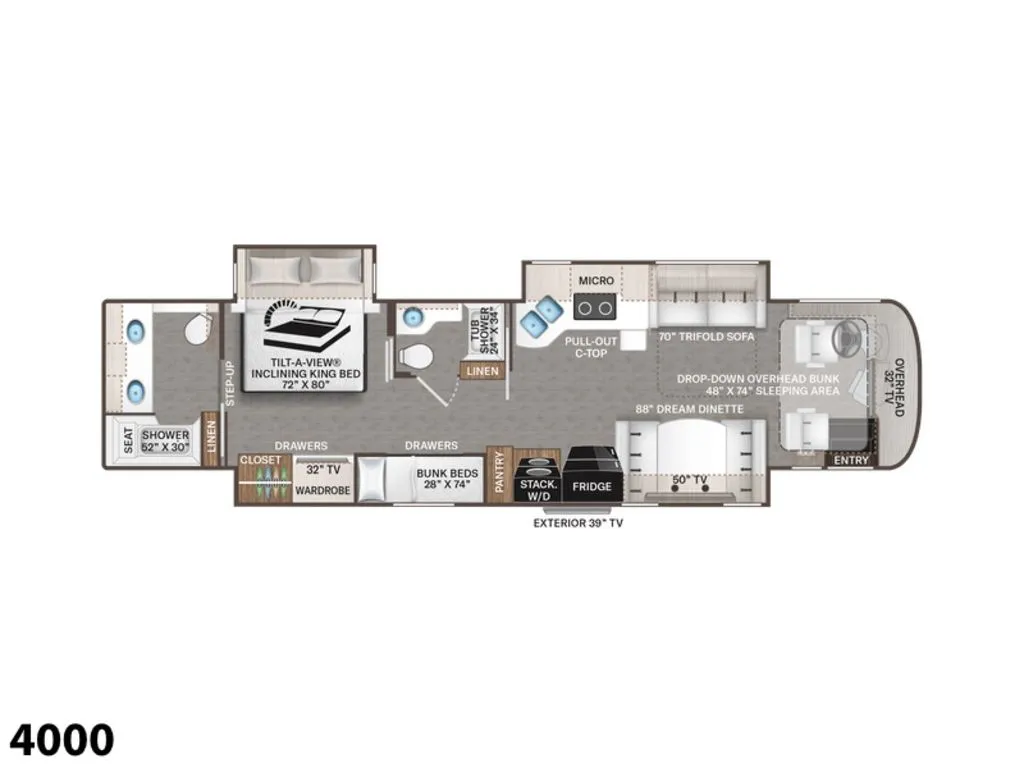 2023 Thor Motor Coach Aria 4000 - Photo 3
