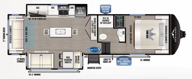 East to West Tandara 28RL floor plan