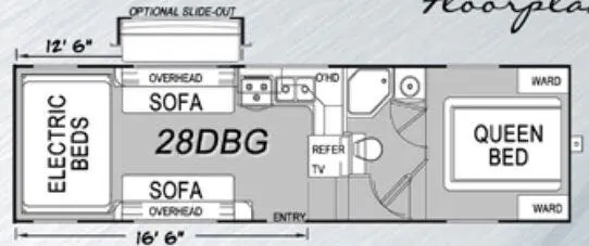 Eclipse Stellar 28SBG floor plan