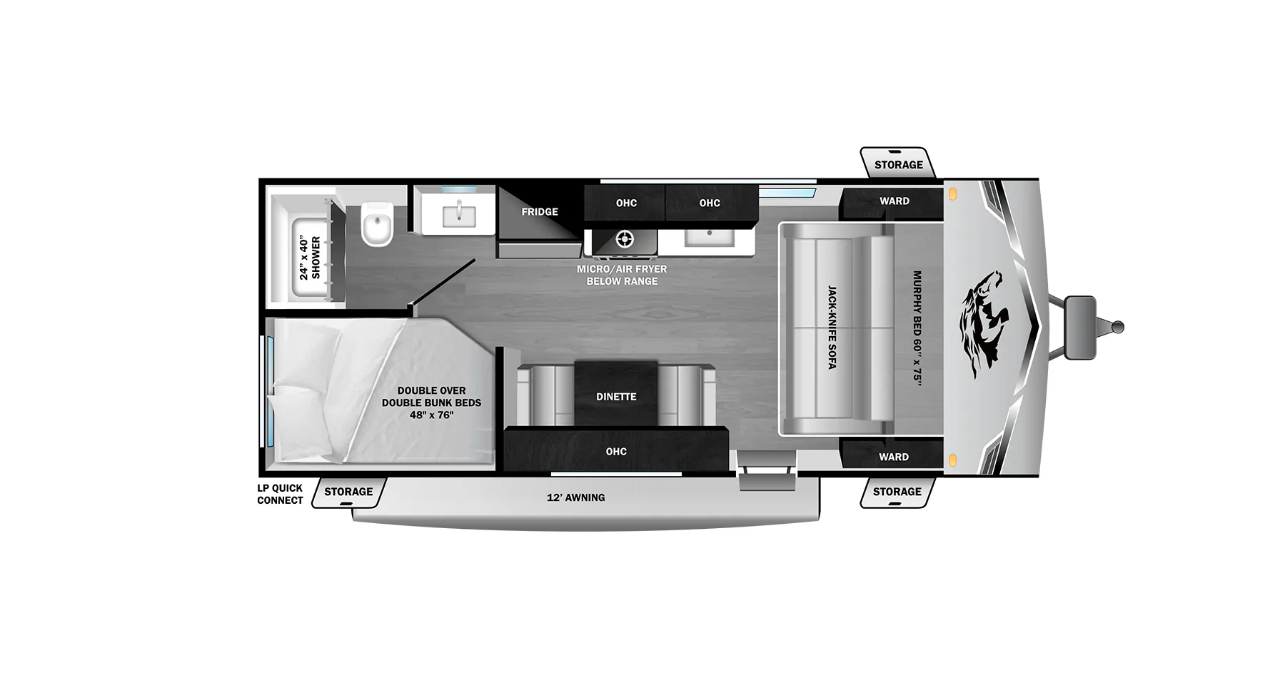 Highland Ridge Open Range Colt 20DB floor plan