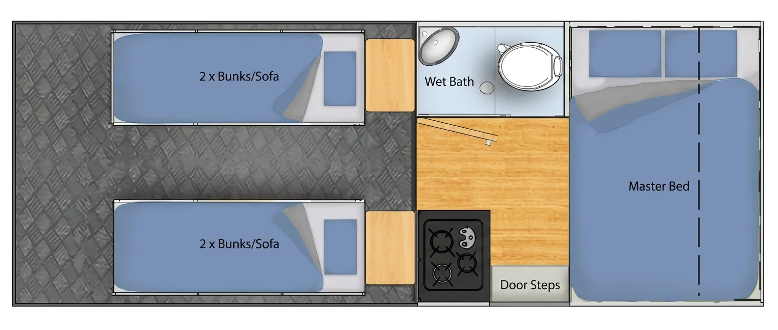 Black Series TH19 Base floor plan