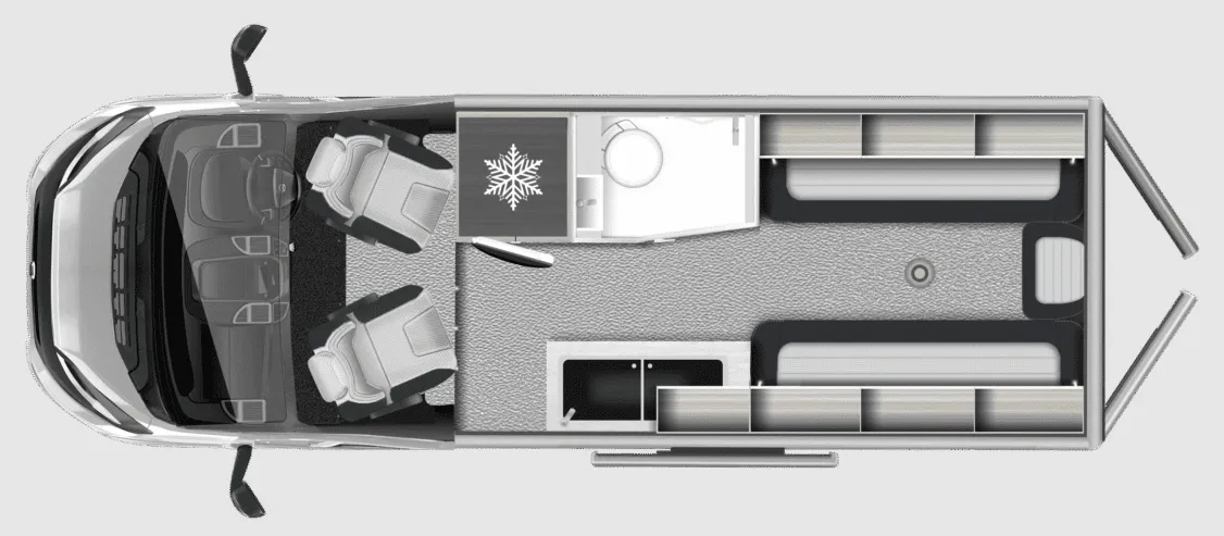 Auto-Trail Expedition 66 floor plan