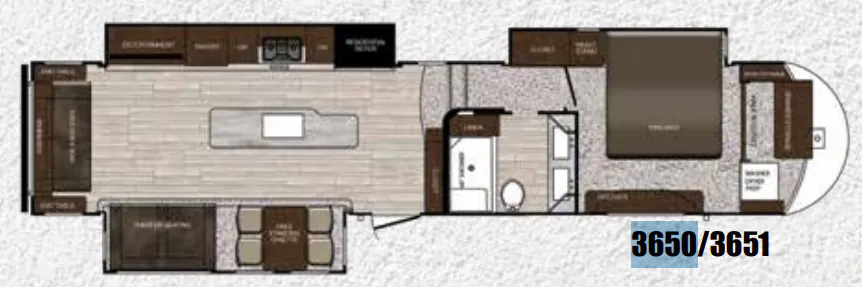Prime Time Sanibel 3650 floor plan