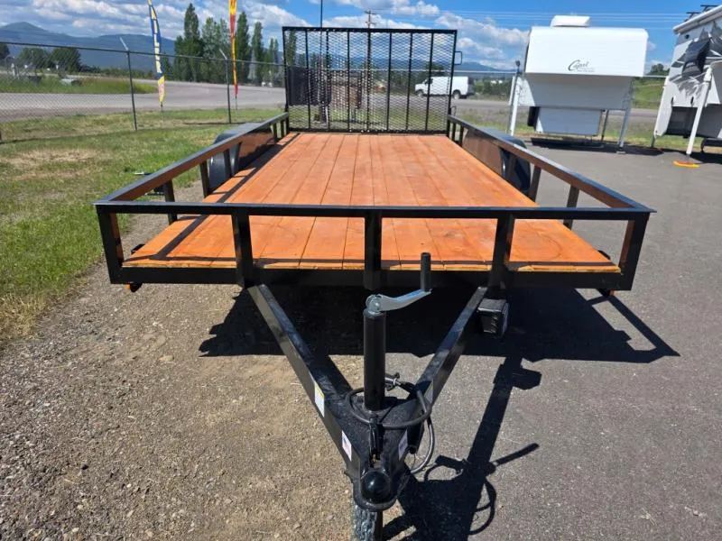 2026 Big Bubba Flatbed New    7x16 REG UT - Photo 2