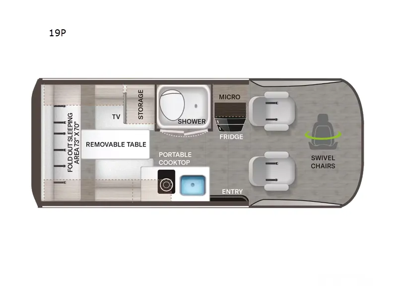 2026 Thor Motor Coach Tranquility 19P - Photo 3