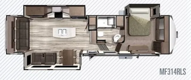 Highland Ridge Mesa Ridge MF314RLS exterior