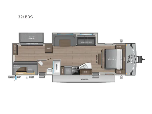 2026 Jayco Jay Flight SLX 321BDS, Photos photo 2