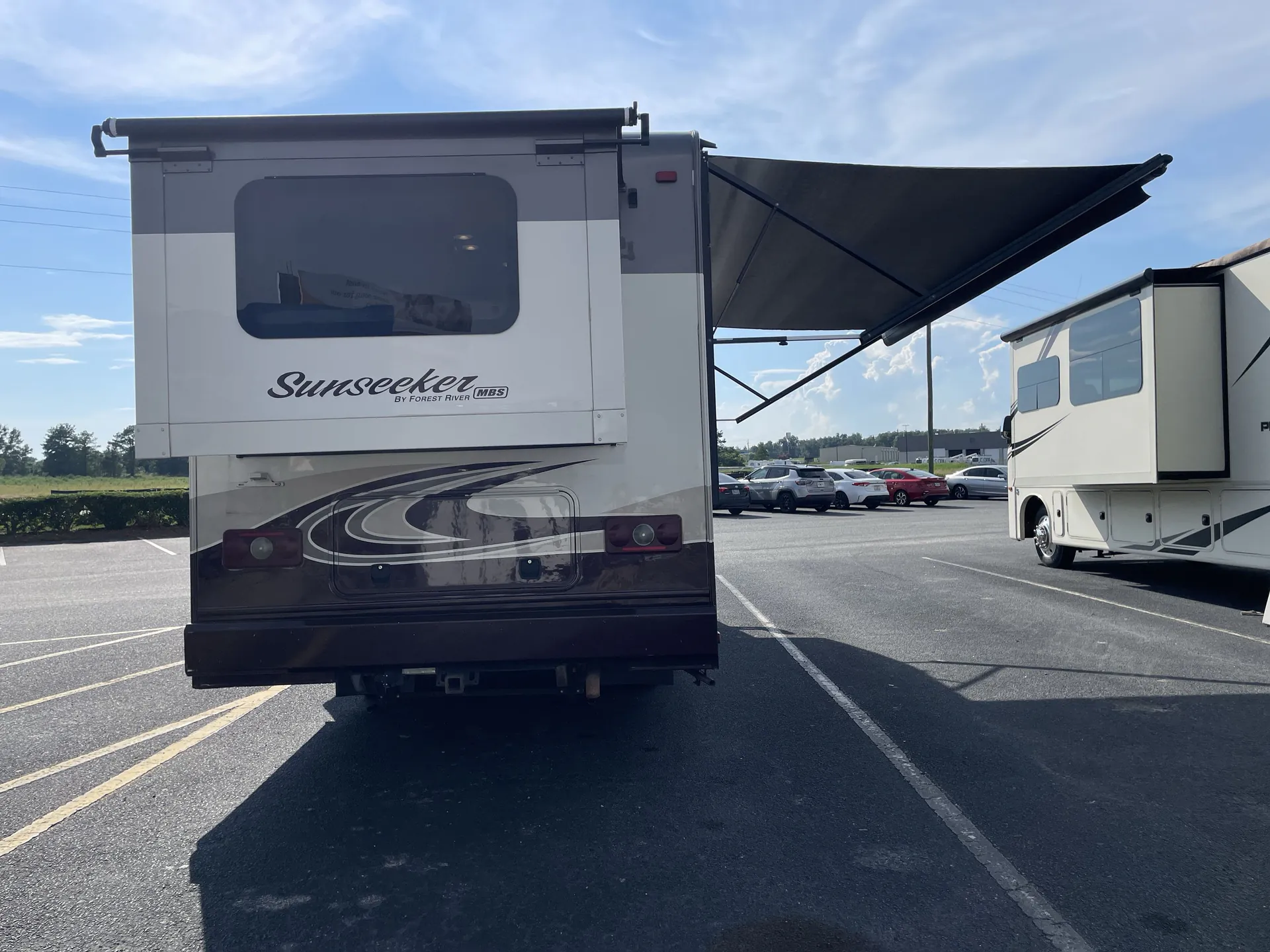 2015 Forest River Sunseeker MBS 2400R — backside