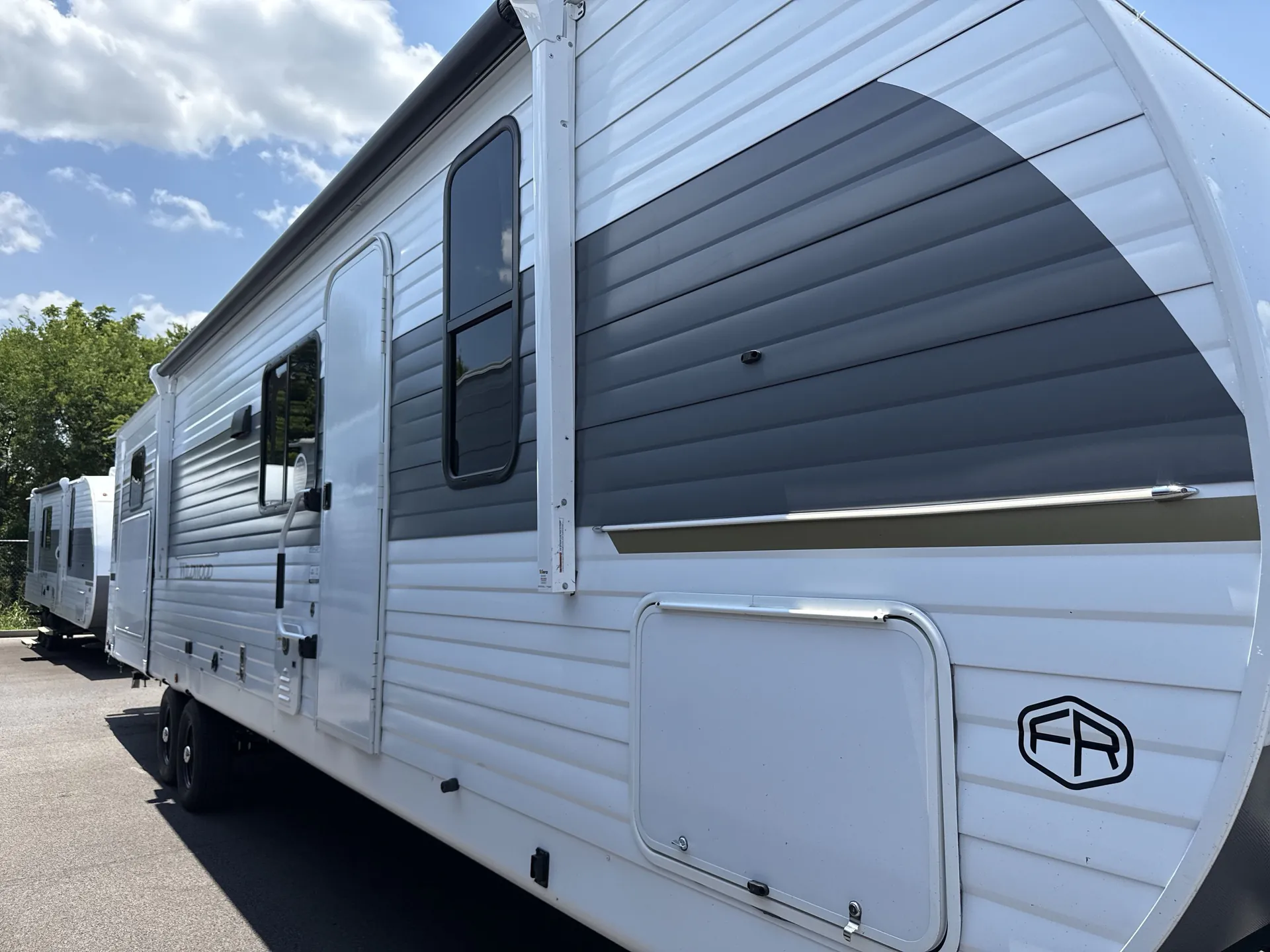 2027 Forest River Wildwood 31KQBTS — campside