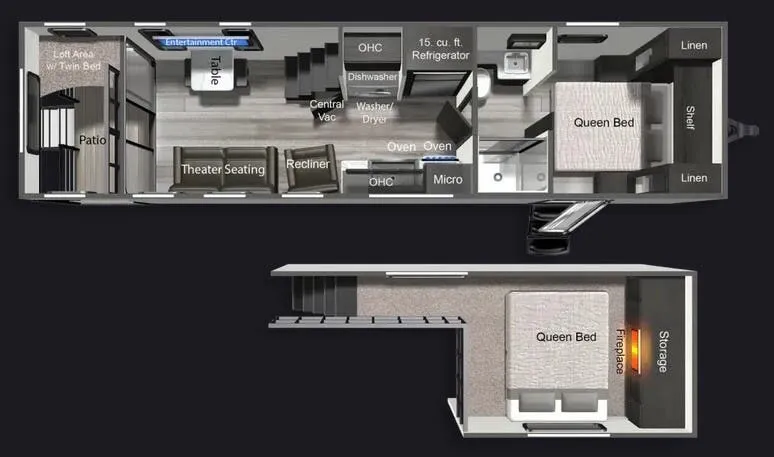 Dutchmen Colorado 360THC floor plan