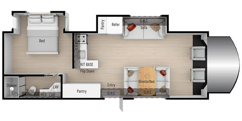 Nexus Phantom 28P floor plan