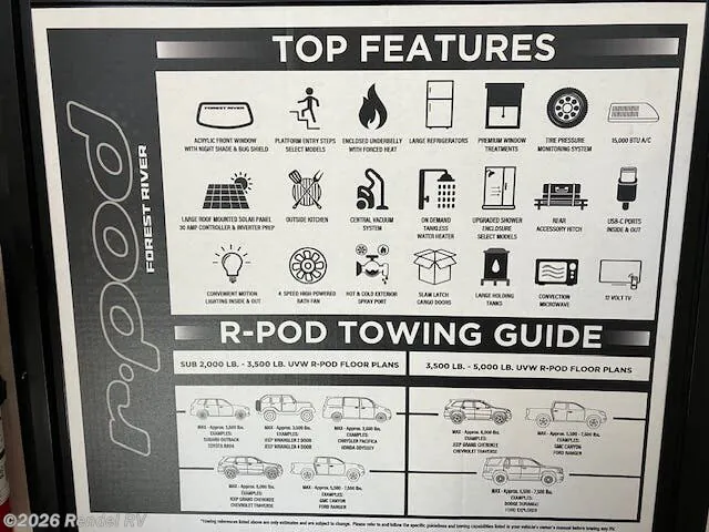2026 Forest River R-Pod RP-205, Photos photo 47
