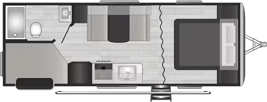 Keystone Springdale 220BHWE floor plan