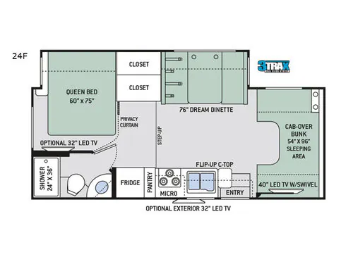 2017 Thor Motor Coach Chateau 24F - Photo 2