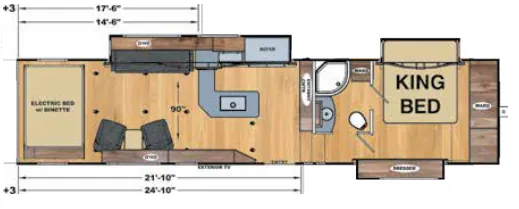 Eclipse Iconic 3515iKG floor plan