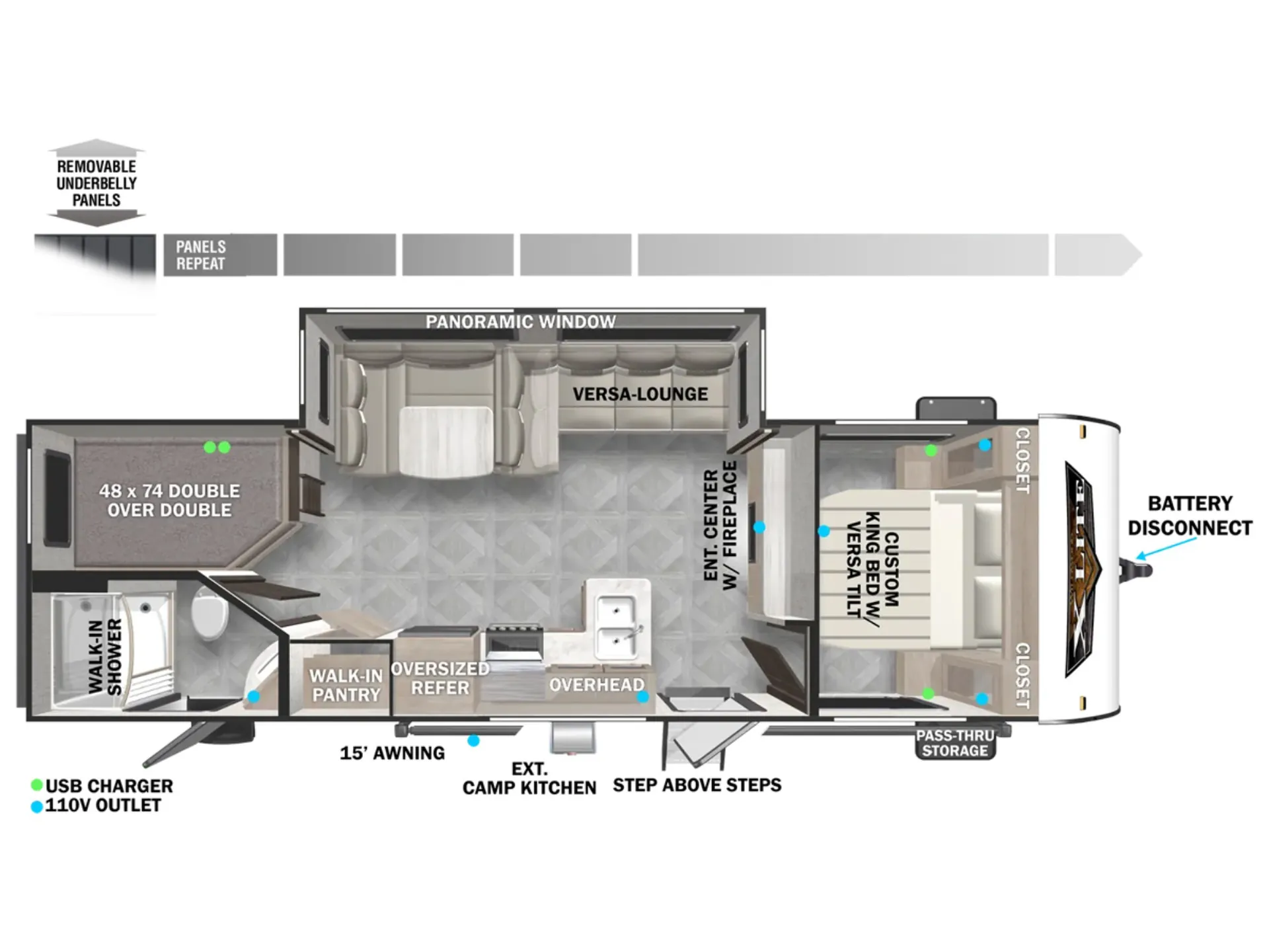 2026 Forest River Wildwood X-Lite 263BHXL - Photo 3