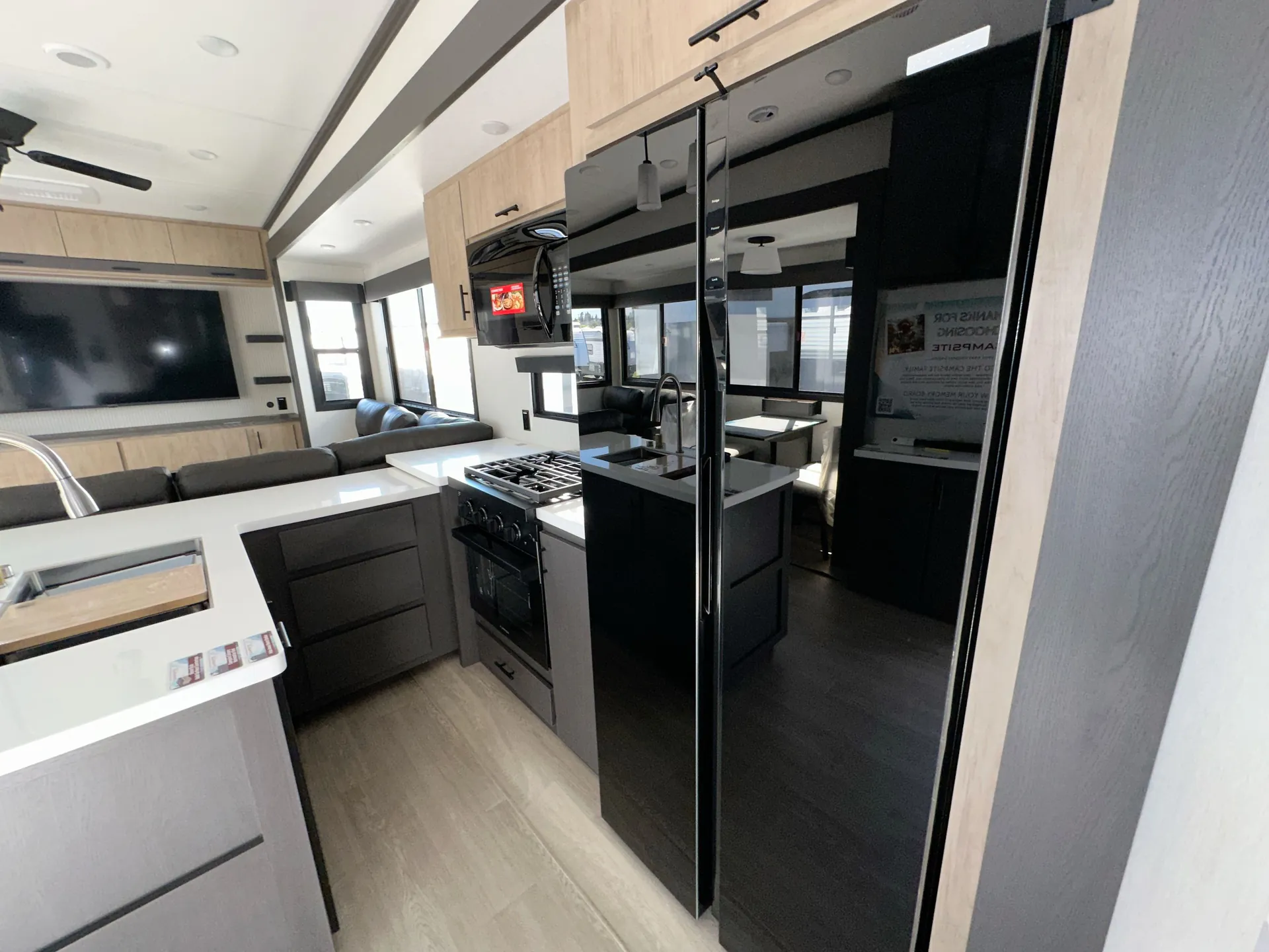 2026 Forest River Campsite Elite 36AK — fridge