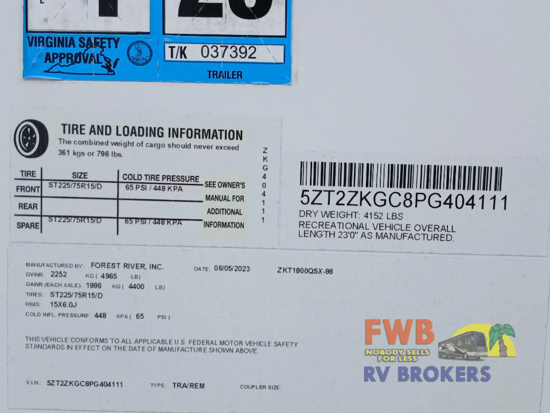 2023 Forest River Ozark 1800QS — Photo 6