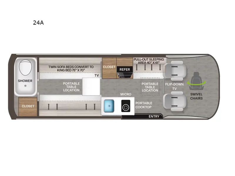 2026 Thor Motor Coach Sanctuary 24A - Photo 3