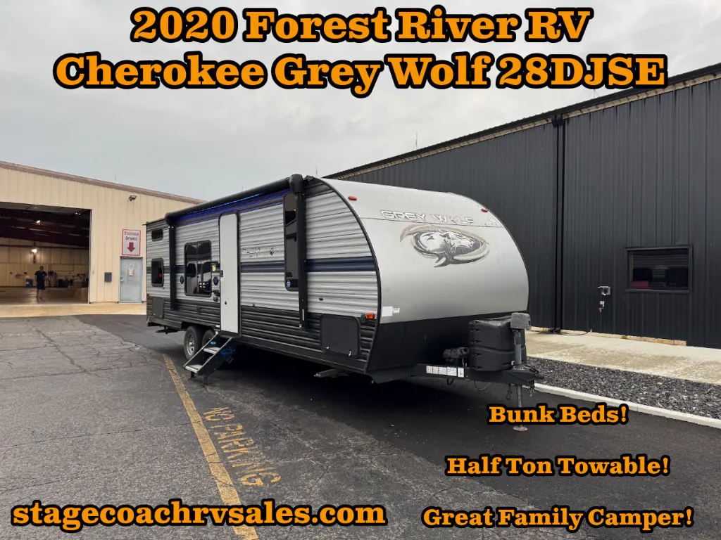 2020 Forest River Cherokee Grey Wolf 26DJSE