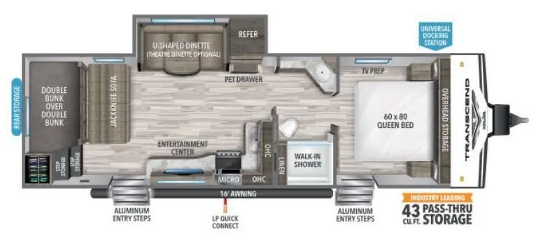 Grand Design Transcend Xplor 265BH exterior