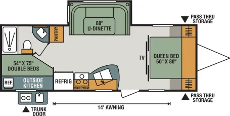K-Z Connect C241BHK floor plan
