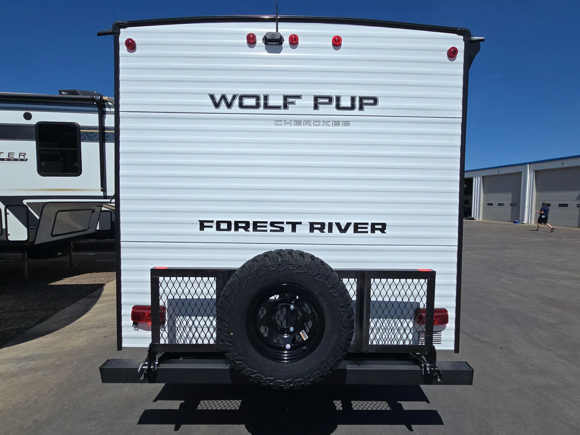 2027 Forest River Cherokee Wolf Pup 16FQW — backside