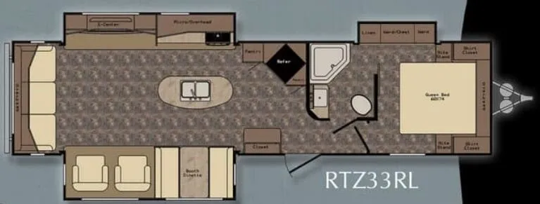 CrossRoads Rezerve RTZ33RL floor plan