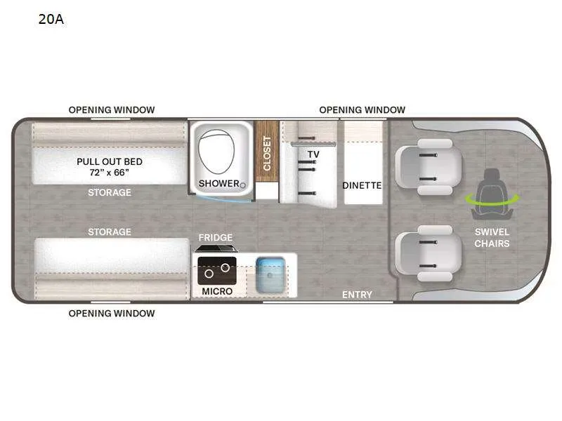 2023 Thor Motor Coach Tellaro 20A - Photo 3