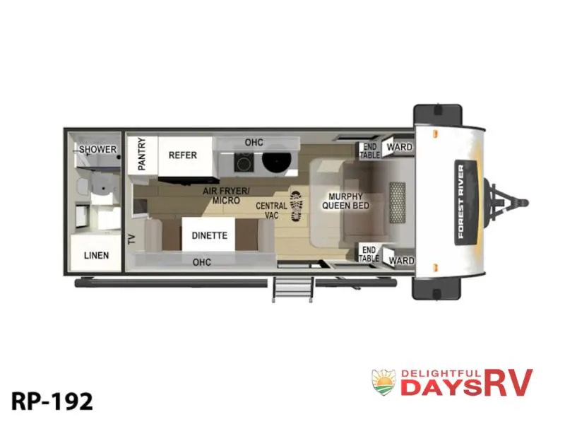 2026 Forest River R-Pod RP-192 - Photo 3