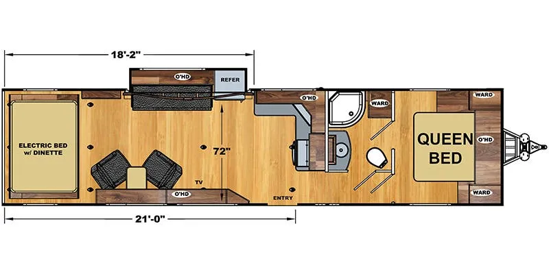 Eclipse Attitude 32iBG floor plan