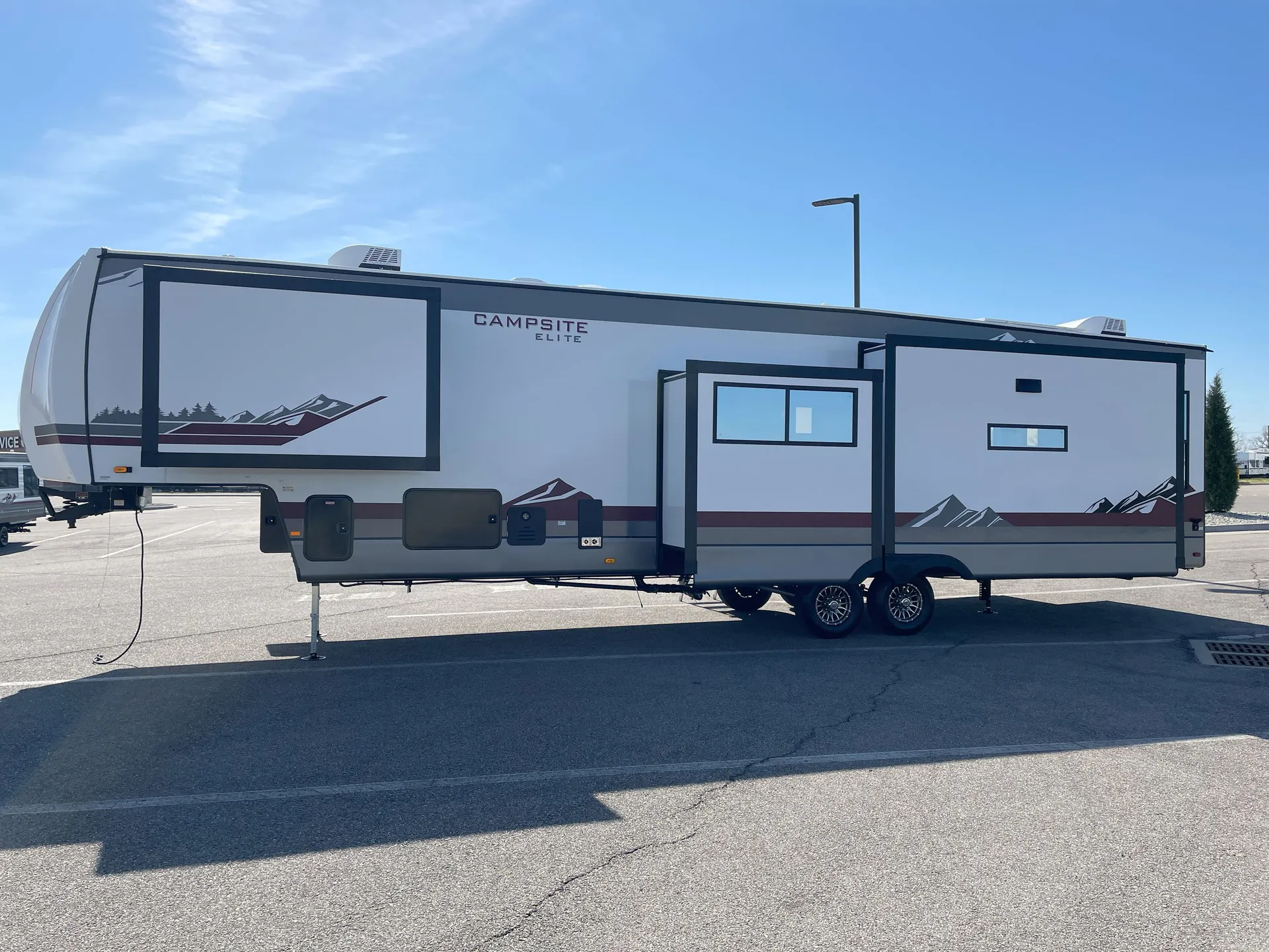 2026 Forest River Campsite Elite 36RF — off campside