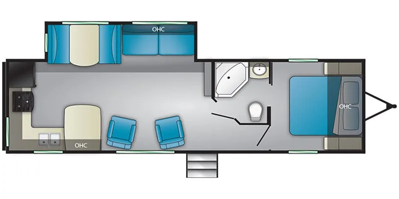 Heartland Pioneer PI RK 280 floor plan