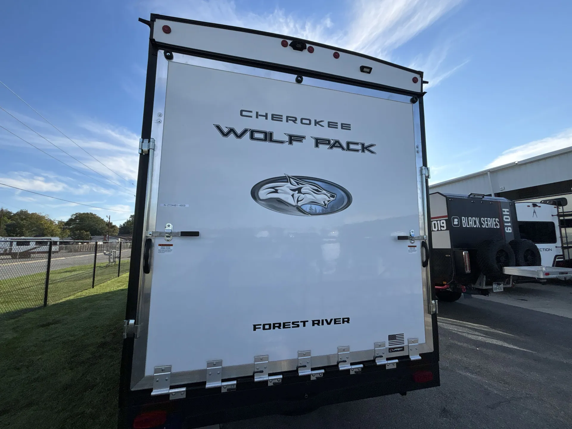 2027 Forest River Cherokee Wolf Pack 365PACK16 — backside