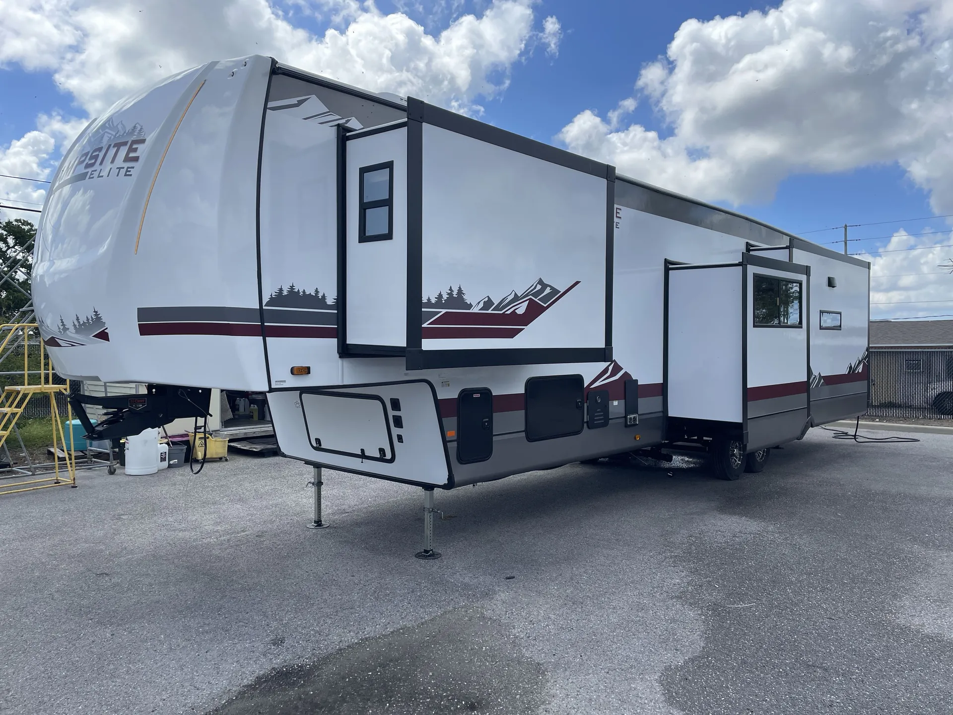 2026 Forest River Campsite Elite 36RF — off campside
