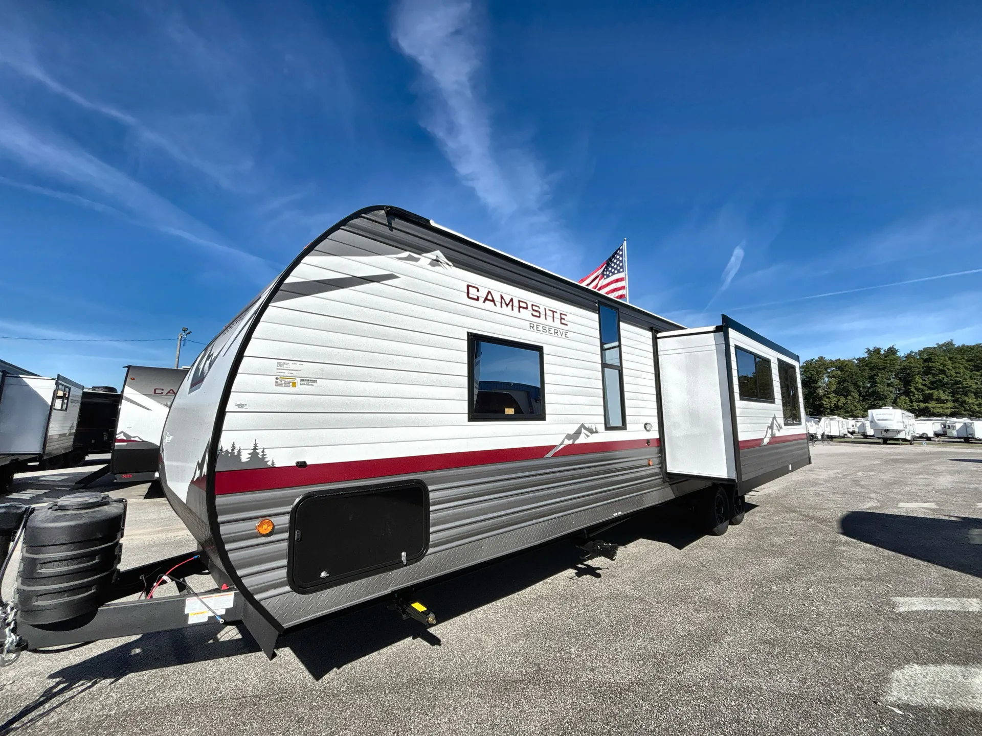 2027 Forest River Campsite Reserve 29TJ — off campside