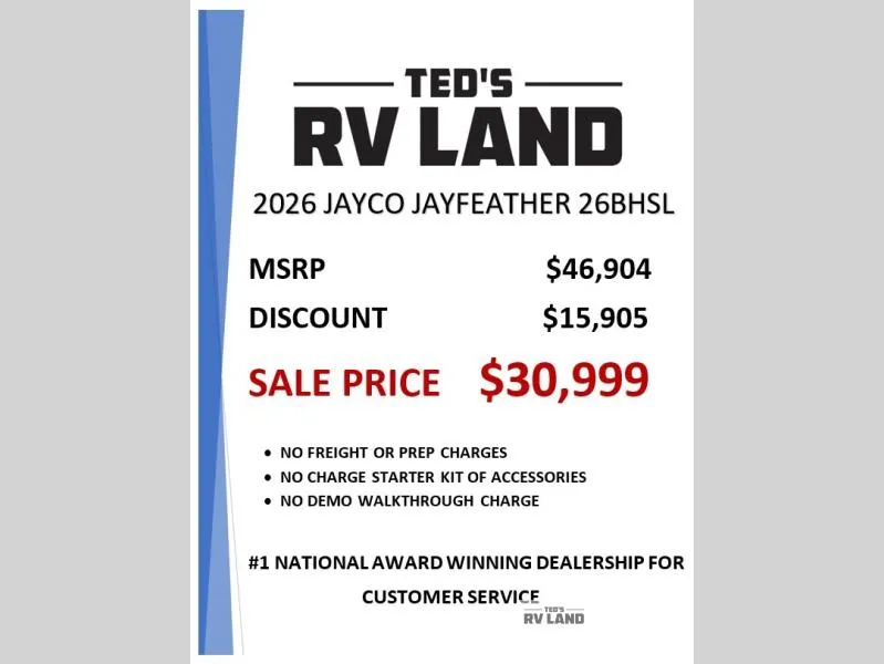 2026 Jayco Jay Feather SL 26BHSL - Photo 3