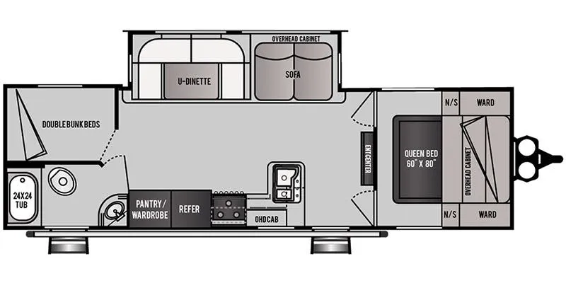 Genesis Supreme Surfside Limited 27BHS floor plan