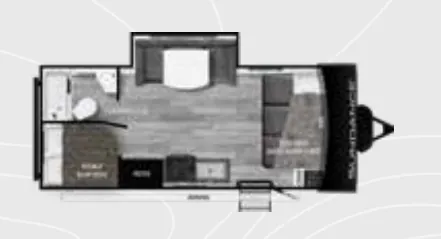 Heartland Sundance 211MB floor plan