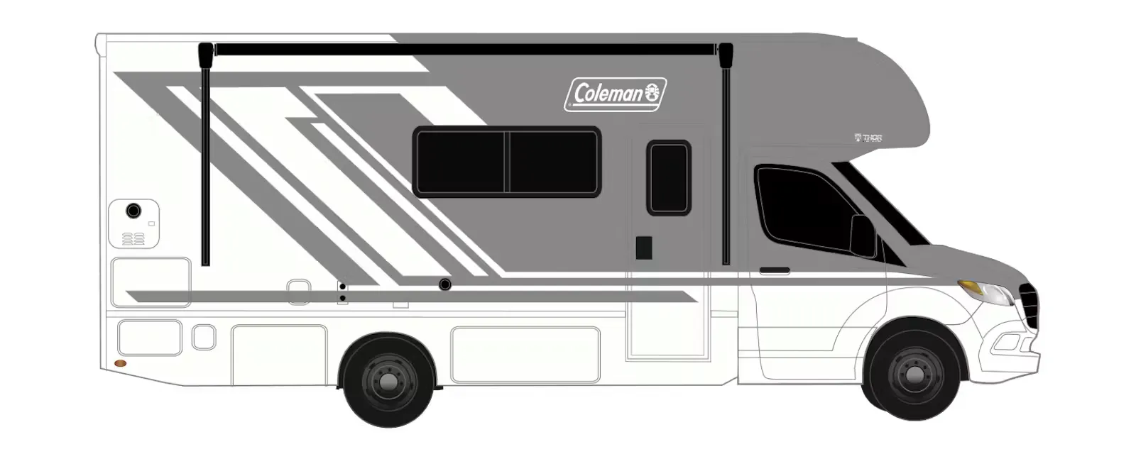Coleman 24CL exterior