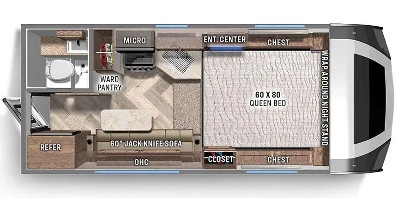 Palomino Real-Lite HS-1806 floor plan