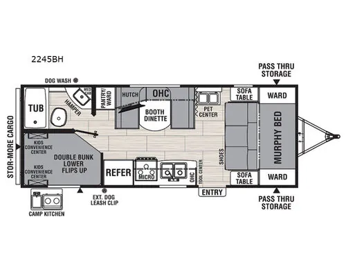 2019 Coachmen Northern Spirit 2245 BH - Photo 3