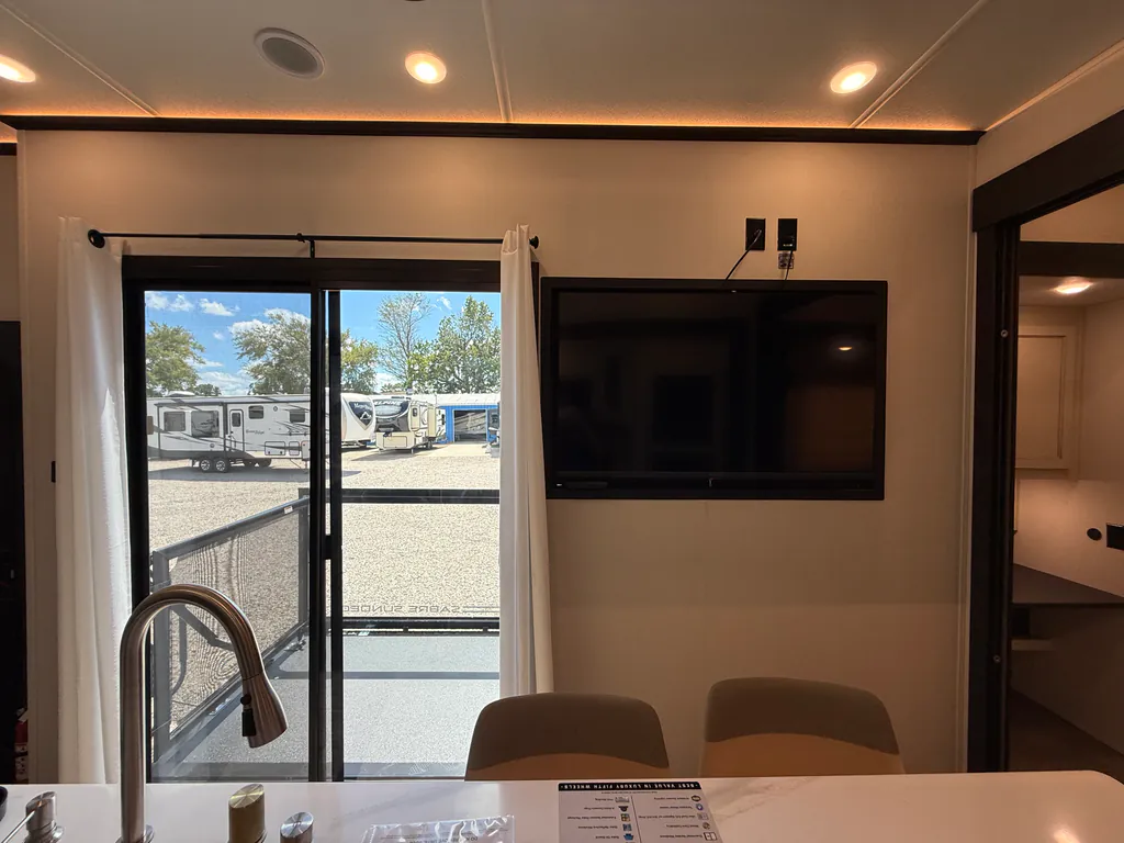 2027 Forest River Sabre 38RVHUNTER, Dining area photo 3