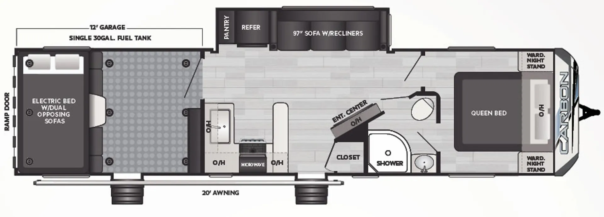 Keystone Carbon 35 floor plan