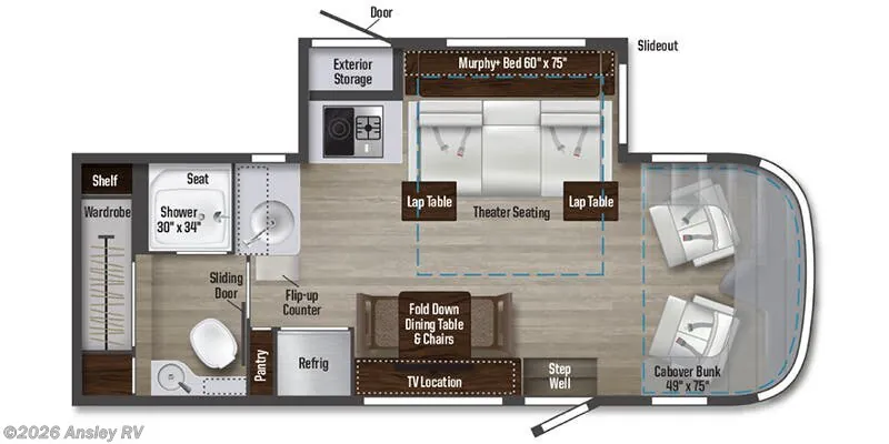 2025 Winnebago View 24T - Photo 3