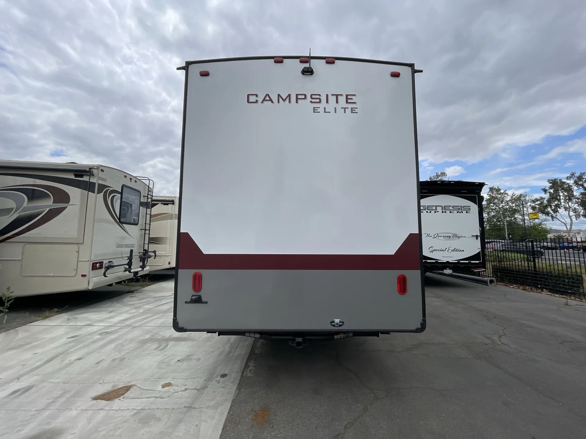 2026 Forest River Campsite Elite 36AK — backside