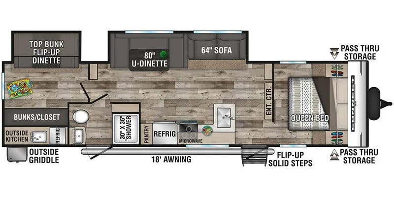 K-Z Connect SE C312BHKSE floor plan