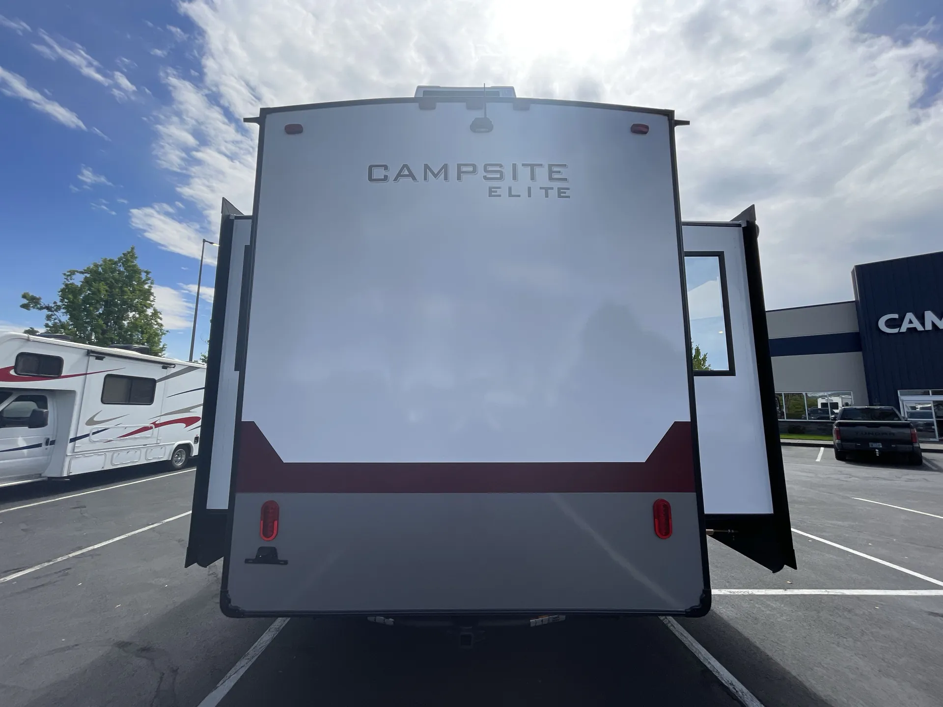 2026 Forest River Campsite Elite 36AK — backside